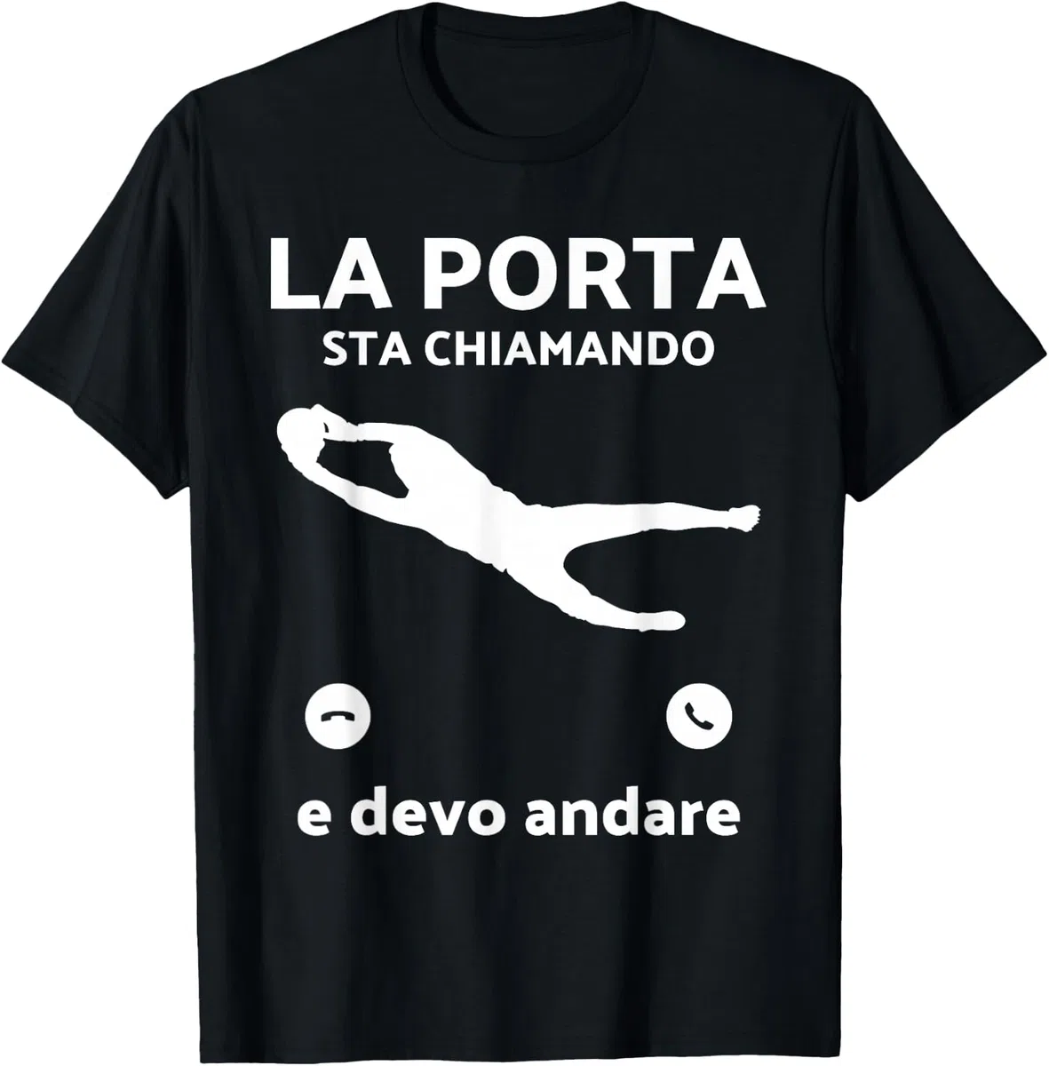 Portiere Calcio Calciatore Uomo Bambino Regalo Maglietta