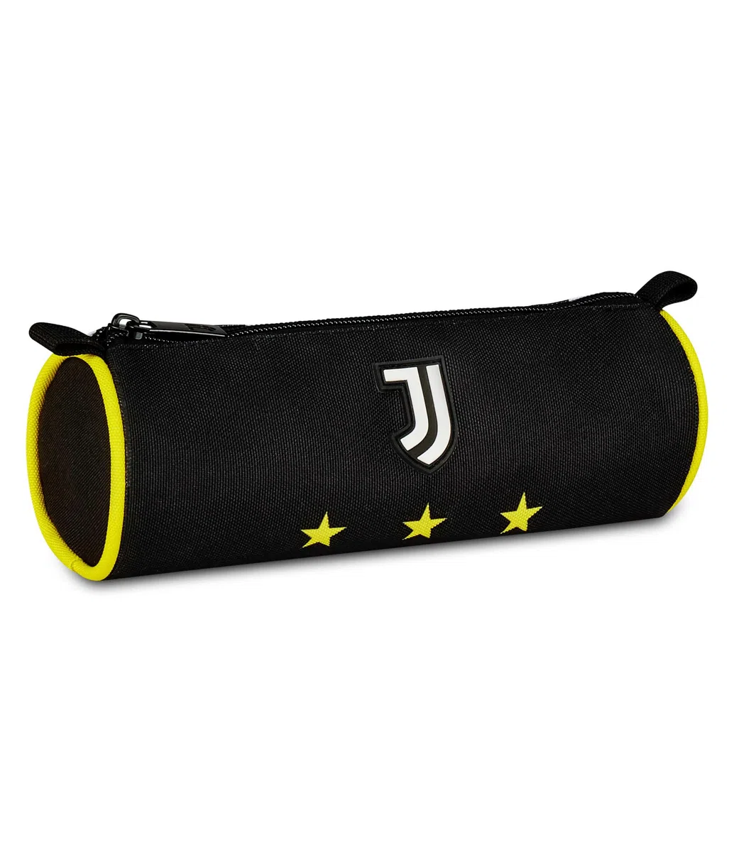 Seven Juventus Portapenne Scuola Calcio, Nero, Astuccio Ovale Per Penne, Matite e Accessori, Scuola Media e Superiore, Ragazzo