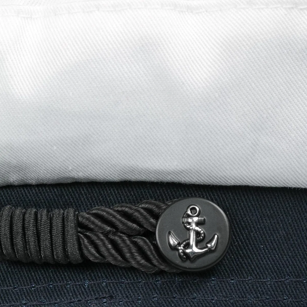 HAMMABURG White Starline Berretto Marinaio elbsegler in Cotone Unisex Tutto l Anno