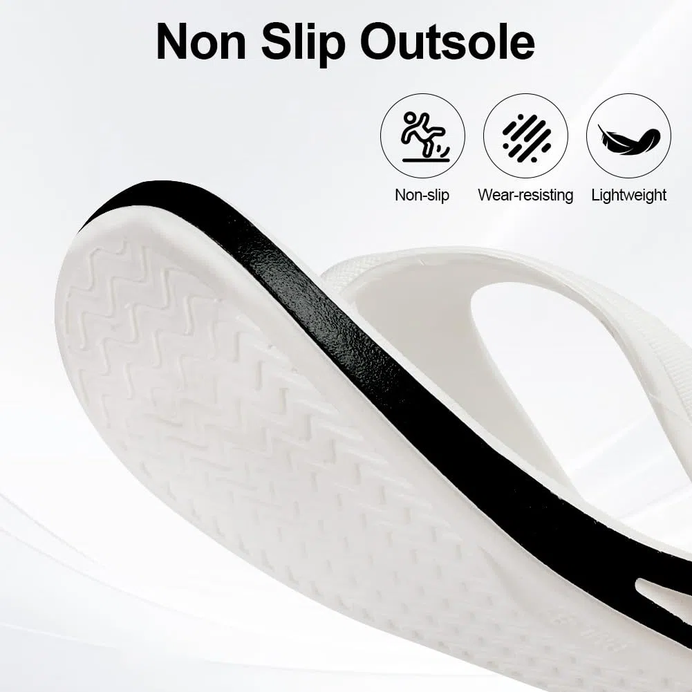 Aomig Infradito Uomo con Supporto Plantare, Flip Flop Antiscivolo per Piscina e Spiaggia, Ciabatte Estive Comode e Leggere, Infradito da Mare e Piscina per Sportive, la casa, la doccia