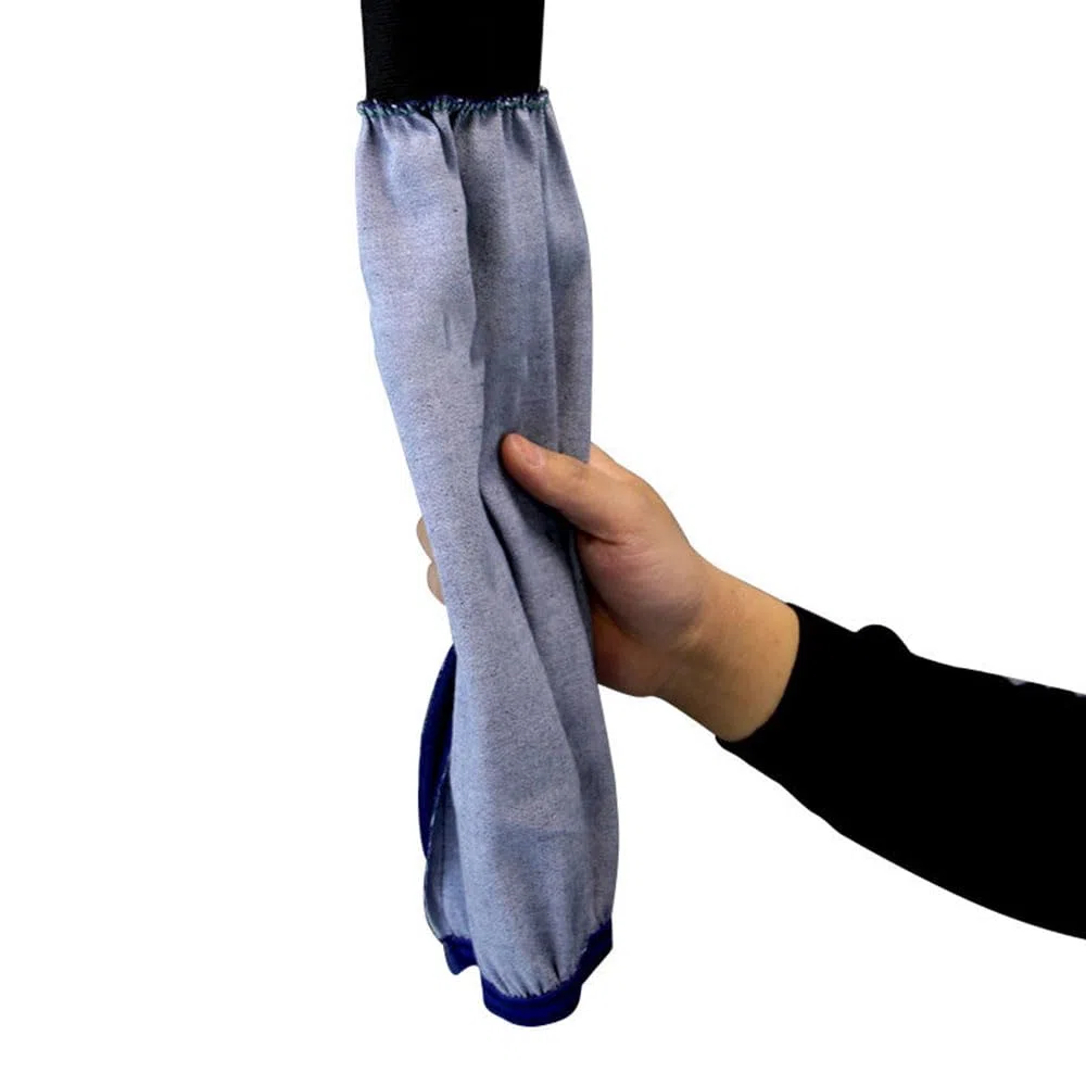 Manicotti di Protezione per Braccia, in Denim, Maniche per Lavori di Saldatura Protezione del Braccio Protezione Protezione del Braccio per Giardinaggio, Magazzini, Lavori di Fabbrica (2 Paio)