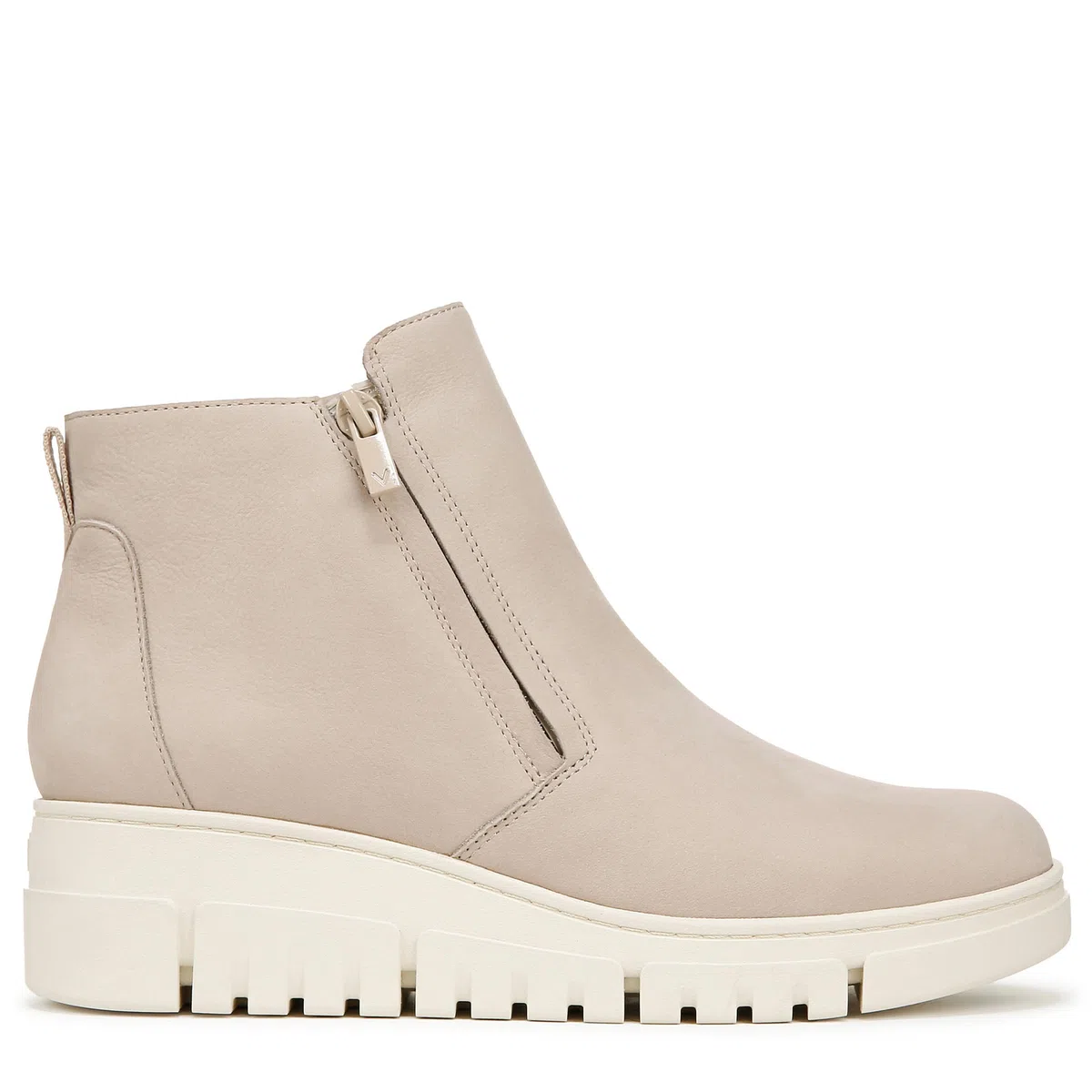 Vionic Uptown Sur - Stivaletti da donna, Farina d'avena Tan Nubuck, 40 EU