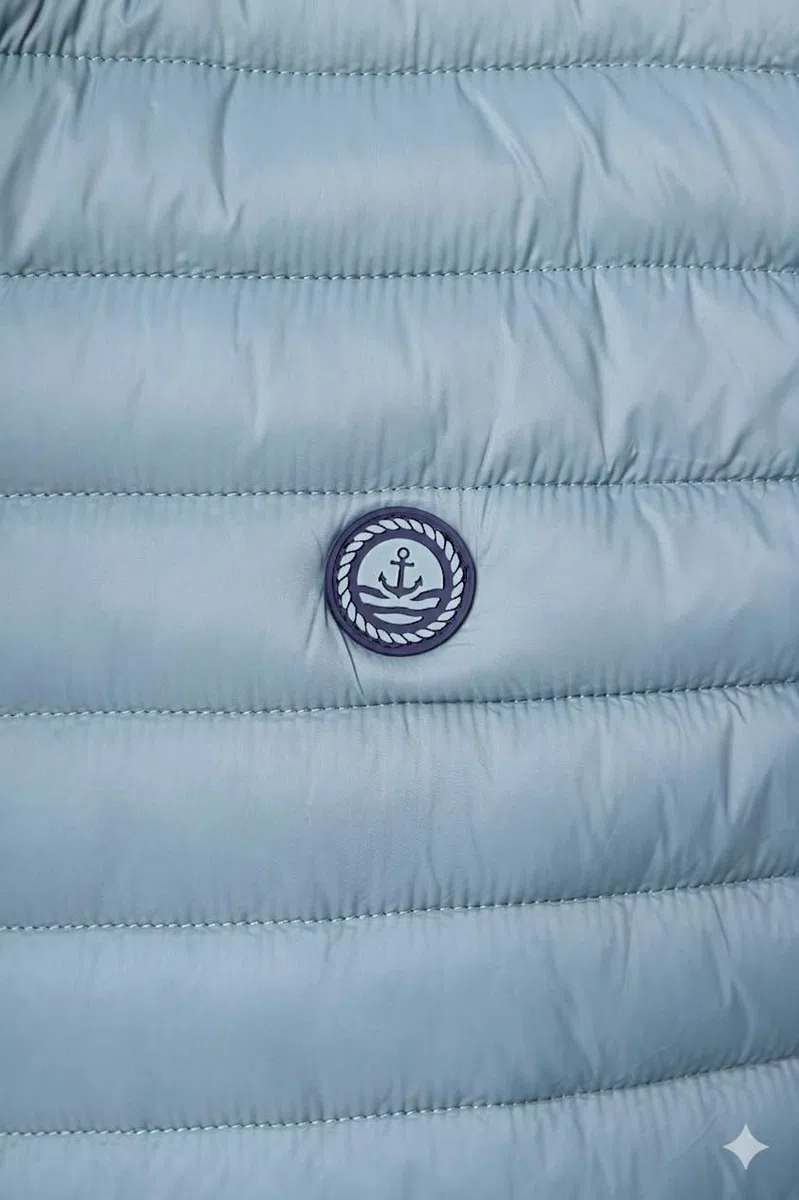 Piumino Uomo Smanicato Leggero Giubbotto Primaverile Autunnale Slim Fit Gilet Mezza Stagione Con Zip Nylon - ESTIVO - 60 GRAMMI - GIACCA ULTRALIGHT