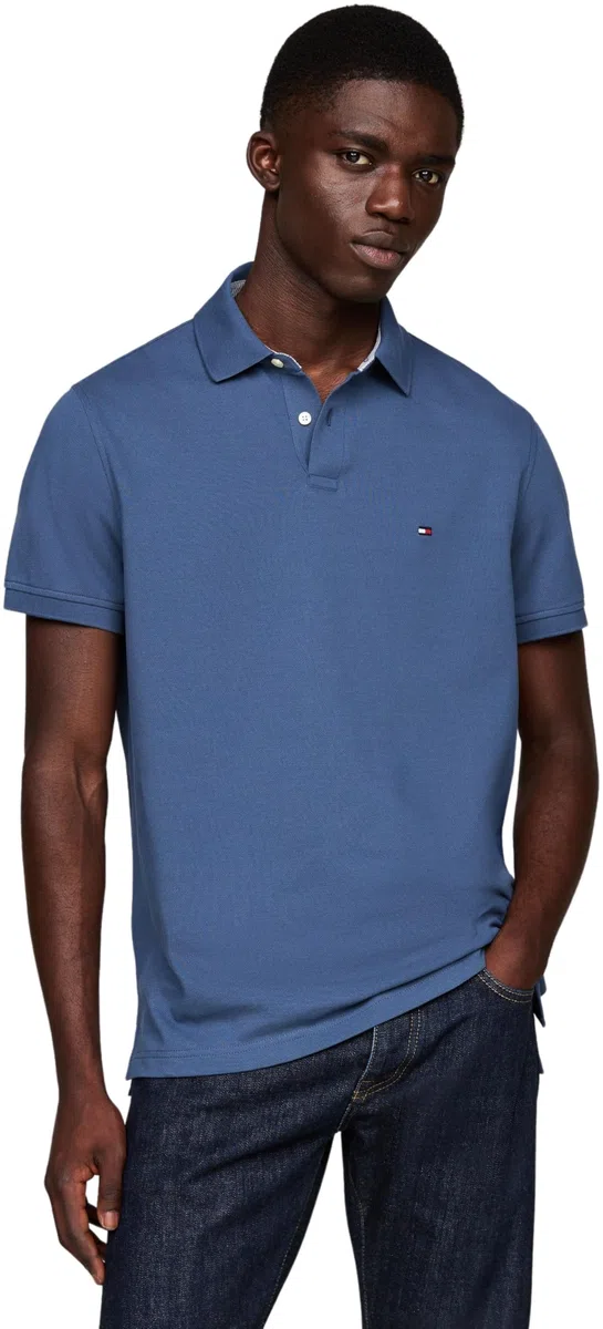 Tommy Hilfiger Uomo Maglietta Polo Maniche Corte 1985 Regular Fit