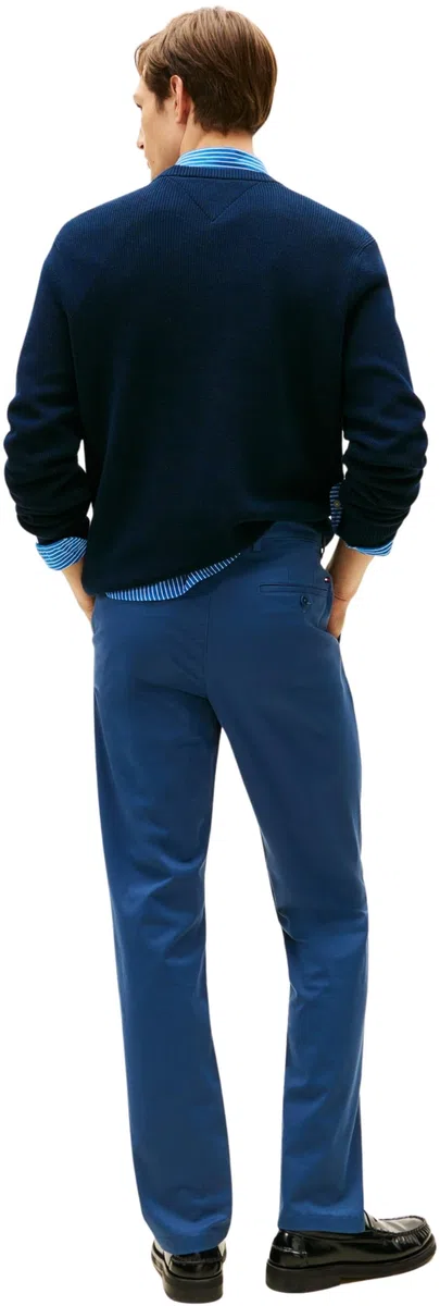Tommy Hilfiger Uomo Pantaloni Chino Core Denton Essential Twill Straight Fit
