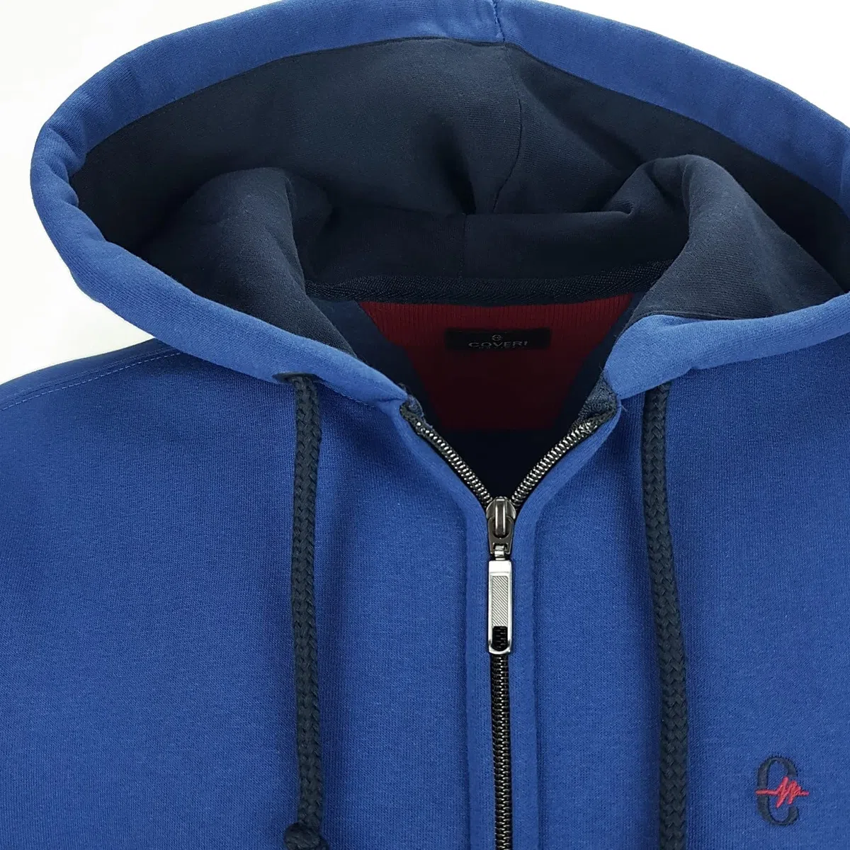 Coveri Tuta Uomo Completa Felpa con Cappuccio Cerniera Zip Invernale M L XL XXL XXXL