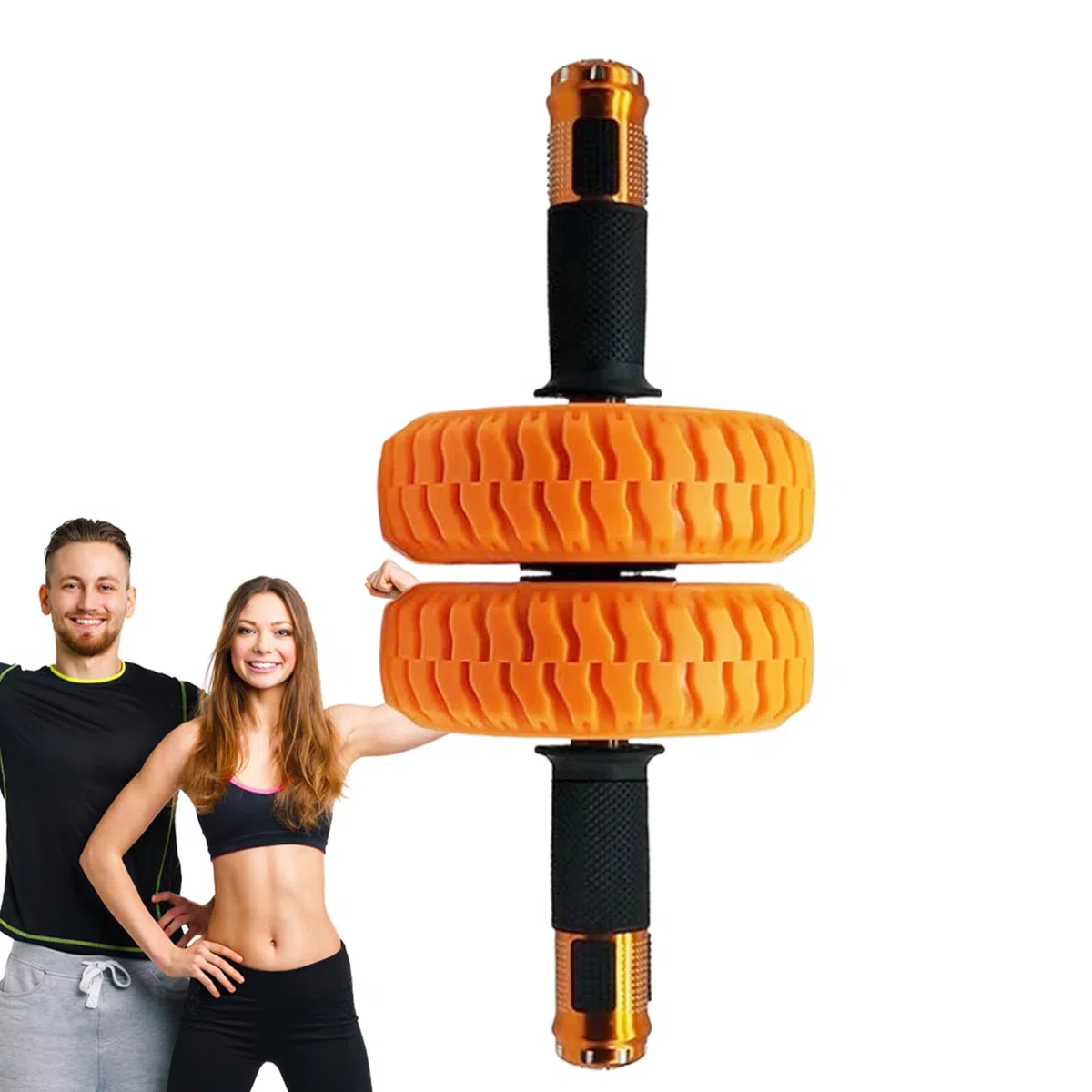 Ruota Ab Roller Attrezzo Allenamento Addominali Casa Fitness | Ruota per Addominali 15 Cm Allenamento Per Interni Famiglia Esterni Ufficio Viaggio Lavoro