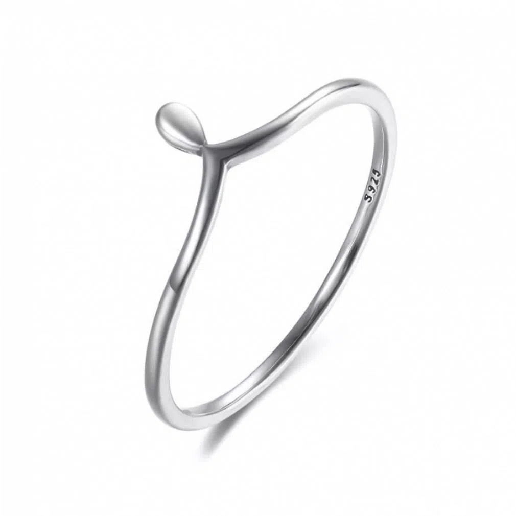 S925 Anelli geometrici per donna Gioielleria regalo di compleanno Migliore amica