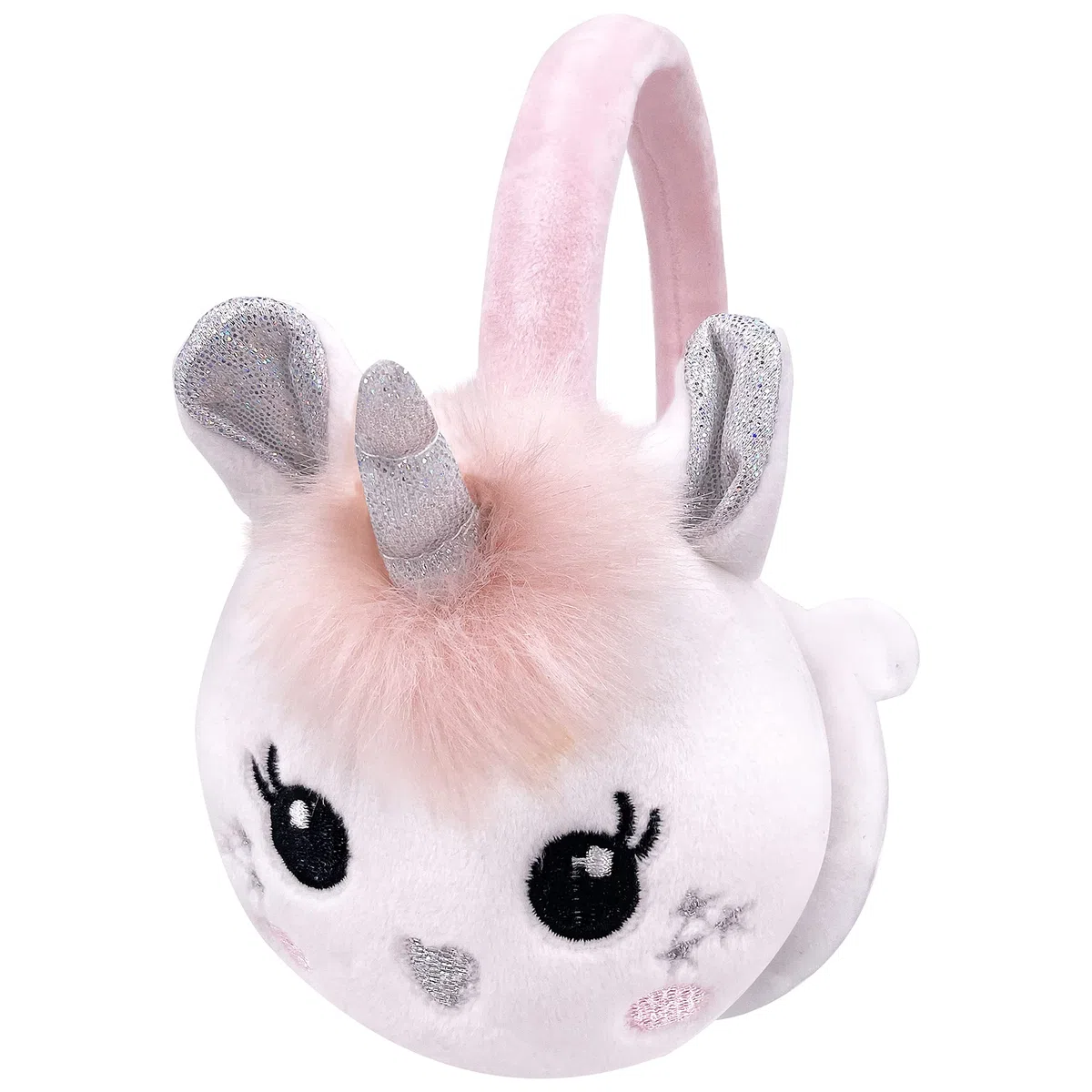 Paraorecchie per Ragazze Bambini Carino Unicorno Regolabile Paraorecchie (carino unicorno, S)