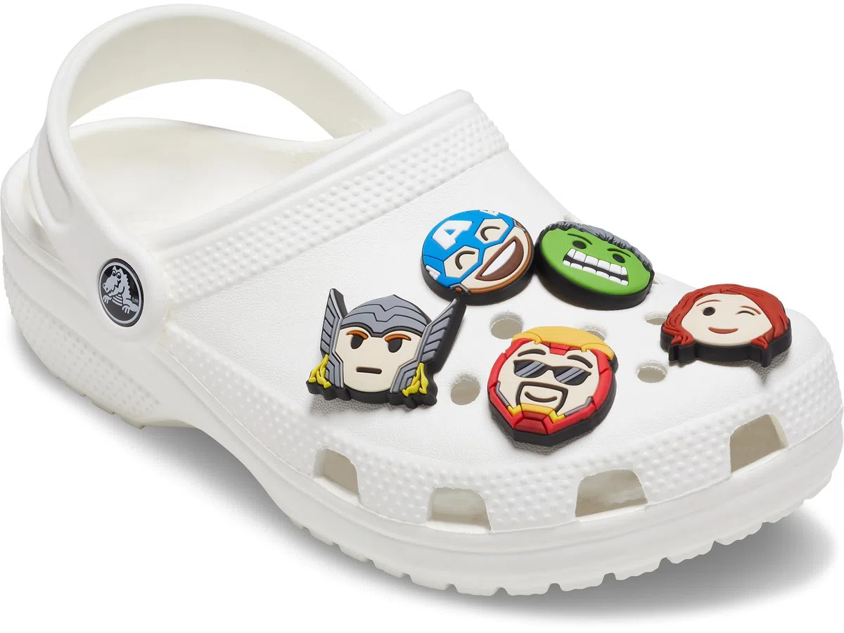 Crocs Avengers Emoji Confezione Da 5, Charms Scarpe Unisex Adulto, Cher Clueless -