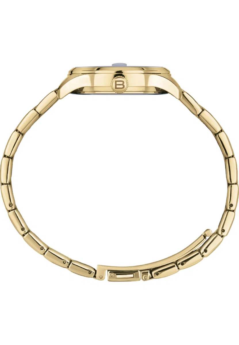 Breil, Collezione Classic Elegance, Orologio Donna, in Acciaio Silver, Movimento al Quarzo Solo Tempo, Quadrante Blu, Lunetta con Pattern Zigrinato, Resistente all'Acqua, Silver-Blu