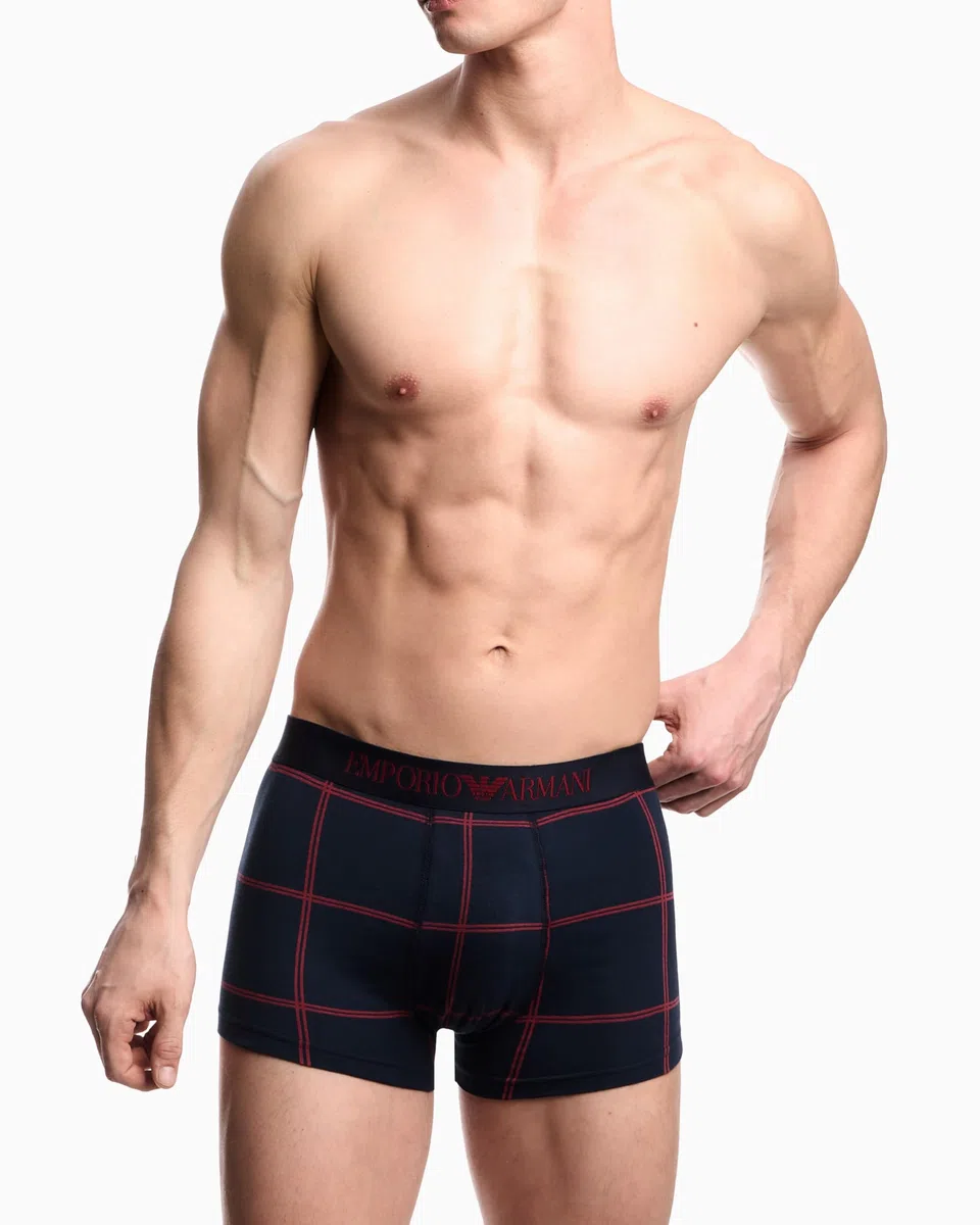 Emporio Armani Trunk + Socks Gift Set Bermuda Uomo (Pacco da 2)