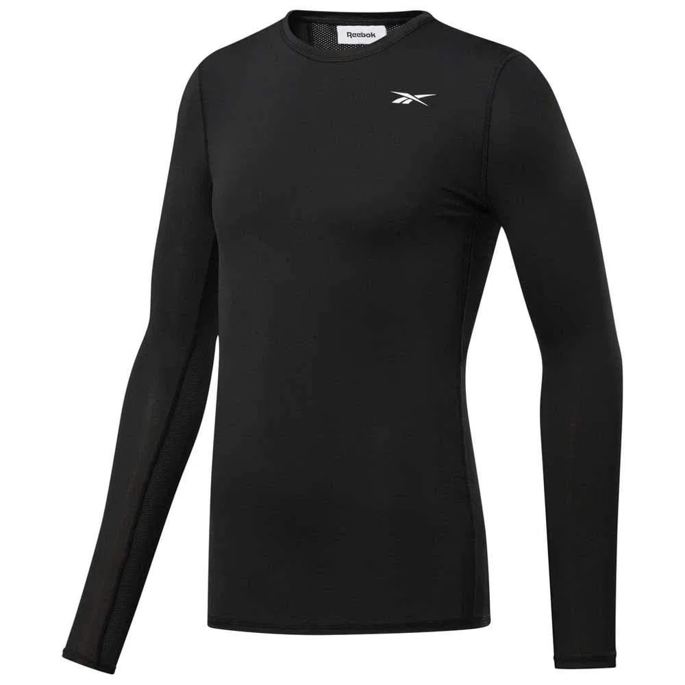 Reebok Workout Ready Compression Camicia a Maniche Lunghe Uomo