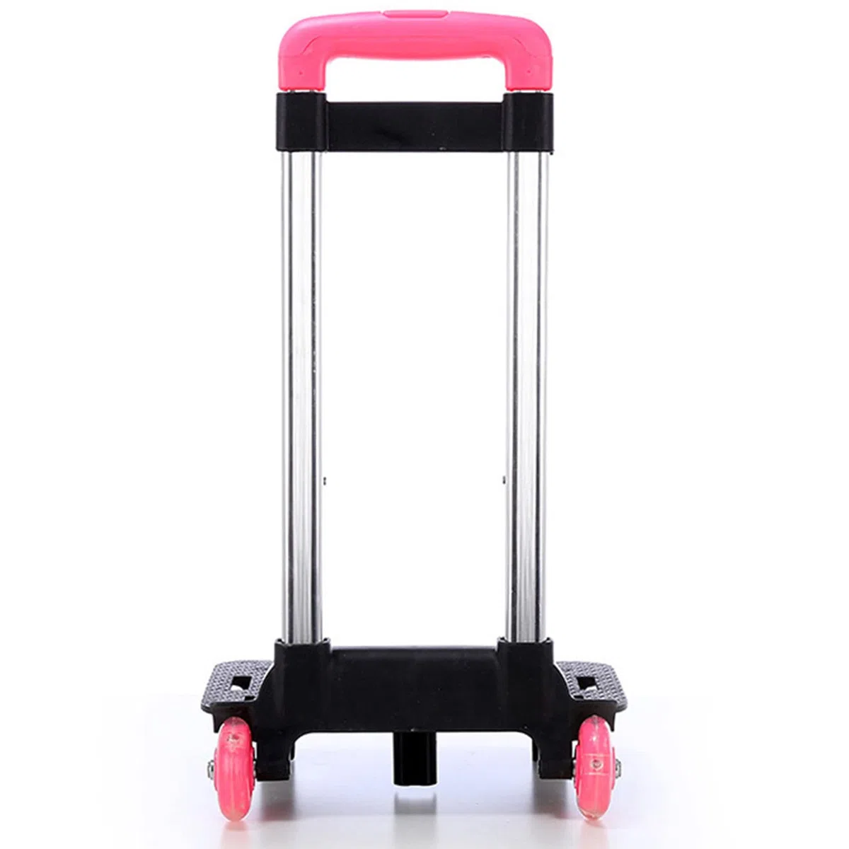 Carrello Pieghevole Carrello per Zaino Trolley Durevole in Lega di Alluminio Bagaglio per Studenti Carrello a Mano per Borsa da Scuola