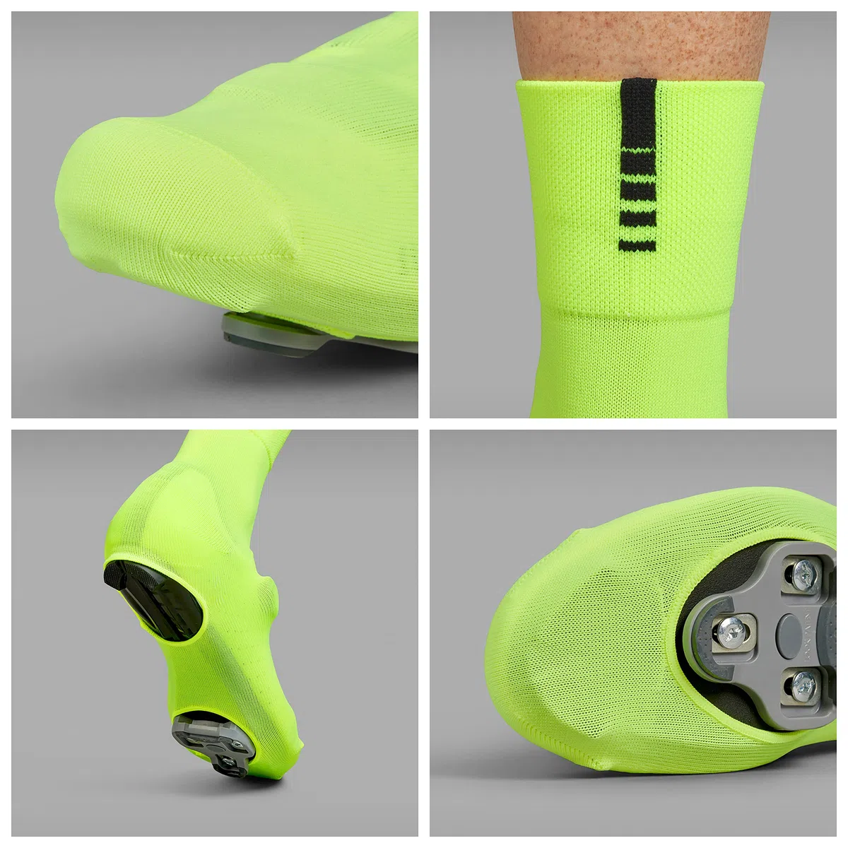 GripGrab Primavera Road Transition Copriscarpe Leggeri sopra calzini da ciclismo aeronautici Stivaletti belgi