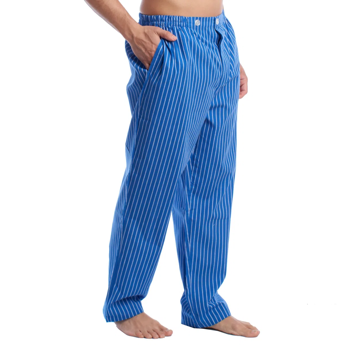 Kisses&Love Pantaloni lunghi da pigiama in cotone da uomo KLPP2