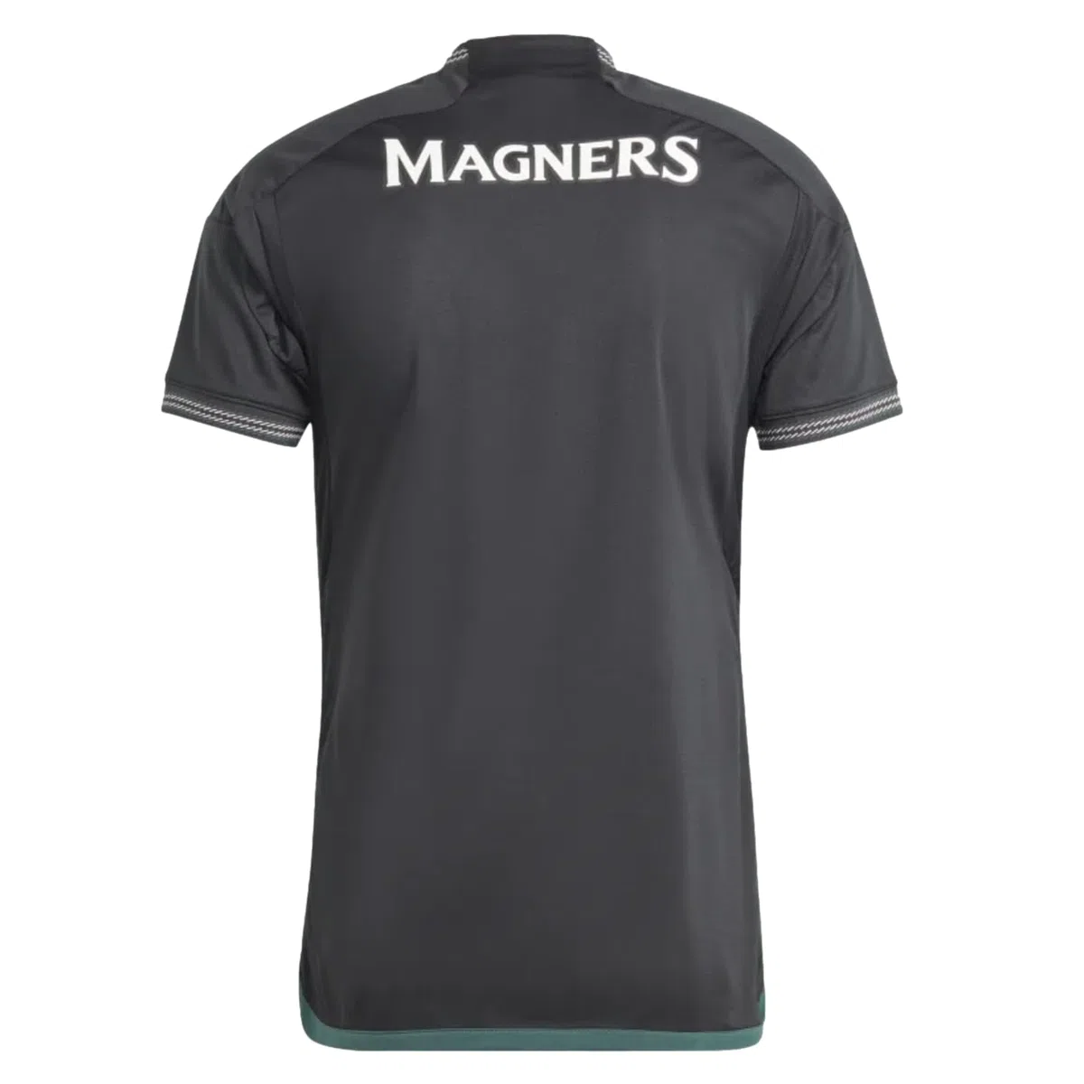 adidas Maglia da calcio Celtic 23/24 Away da uomo, colore nero, avvolta nel patrimonio scozzese, assorbe l'umidità