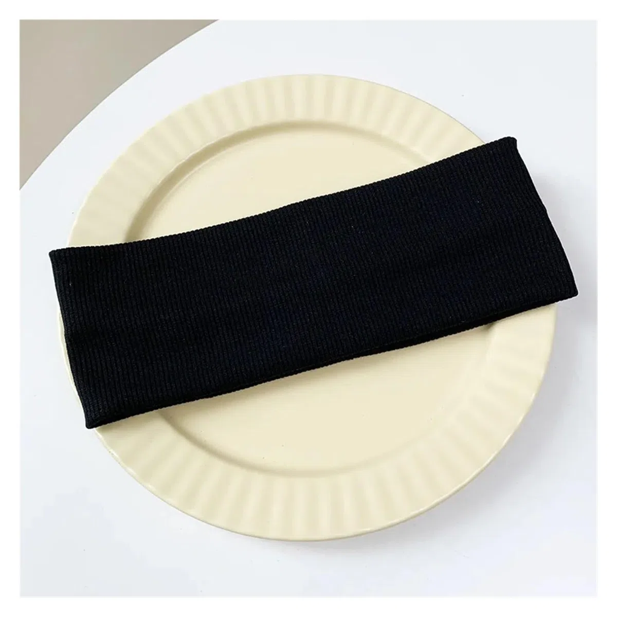 Fasce elastiche per capelli per sport e fitness, confezione da 5, fasce per capelli assorbono il sudore per yoga e corsa, accessori per capelli alla moda