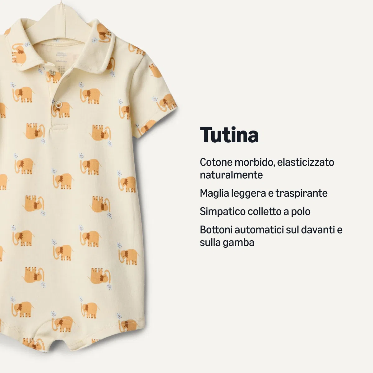 Amazon Essentials x Sofia Grainge Tutina Polo in Cotone a Maniche Corte Bimbo 0-24, Pacco da 2