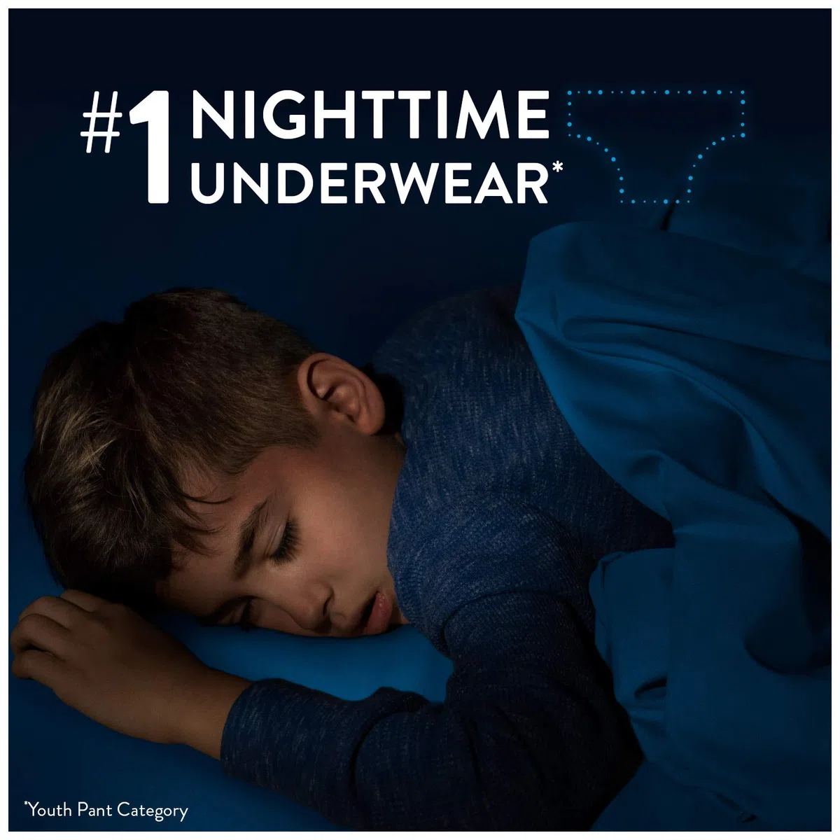 Goodnites Biancheria intima per bambini, S/M (17-29,5 kg), 14 ct, confezione jumbo (la confezione può variare)