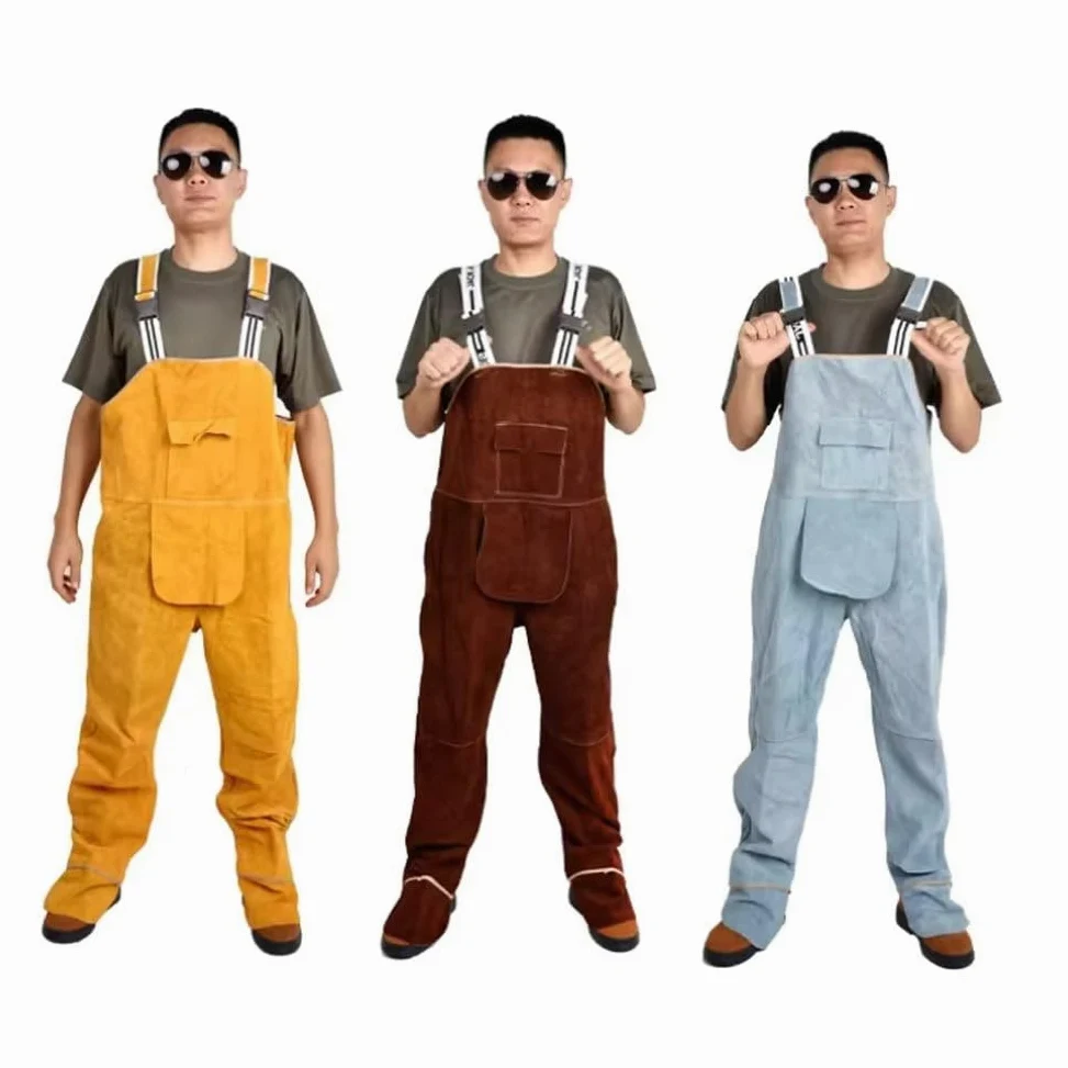 Dianzan Salopette Saldatura, Tute Impermeabili, Resistenti all'Usura, Abbigliamento Lavoro per Meccanici, Officine di Riparazione Auto, per Saldatori