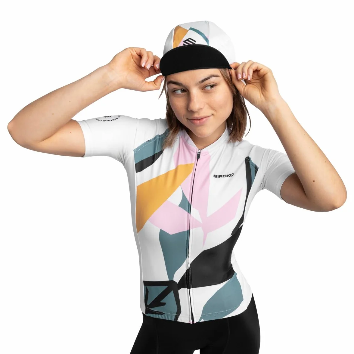 SIROKO - Maglia da Ciclismo da Donna M2 Pinerolo