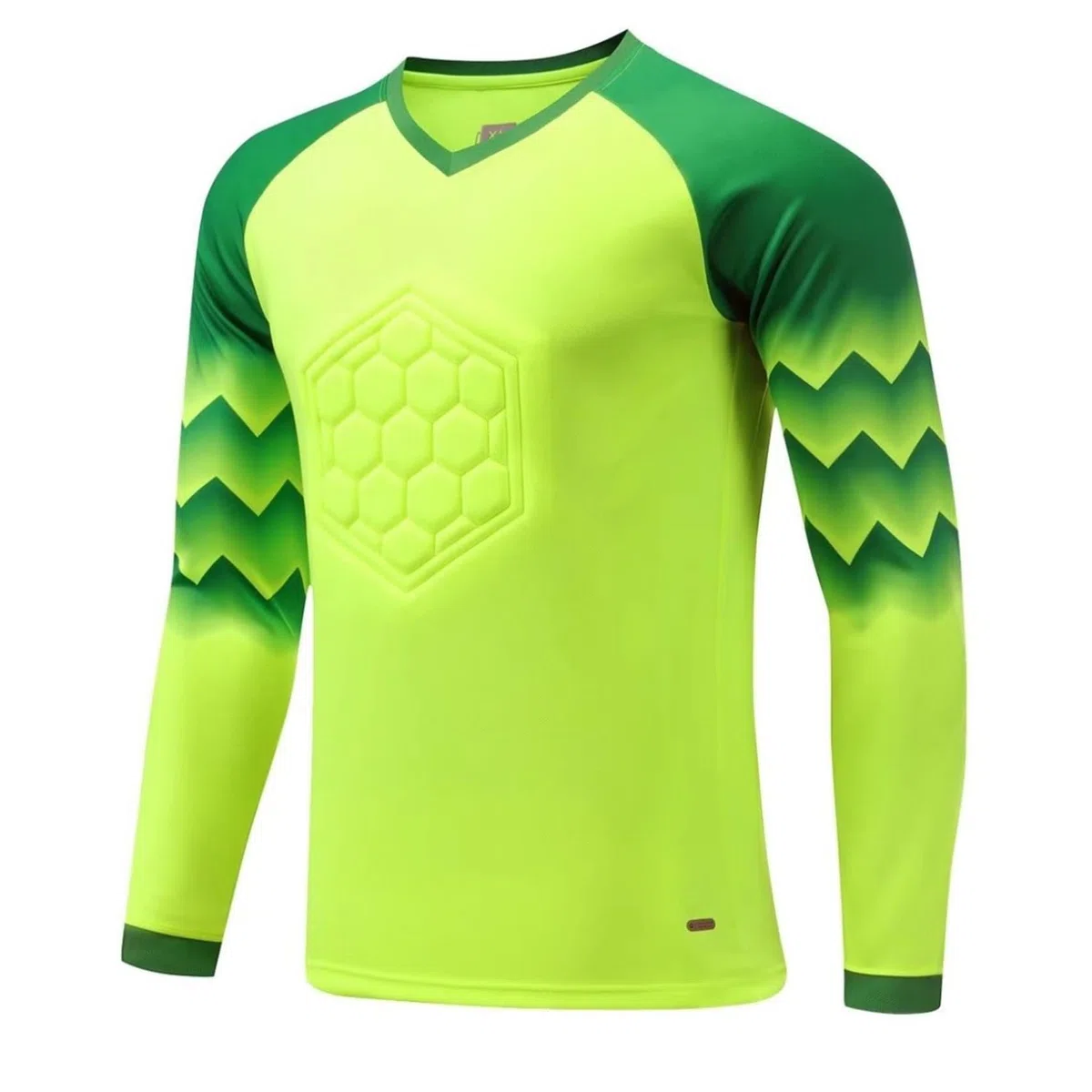 Tenuta da Portiere Calcio Bambino Ragazzo Maglietta Sportiva Maniche Lunghe Antiurto Maglie da Portiere Calcio Tuta da Jogging Abbigliamento Sportivo