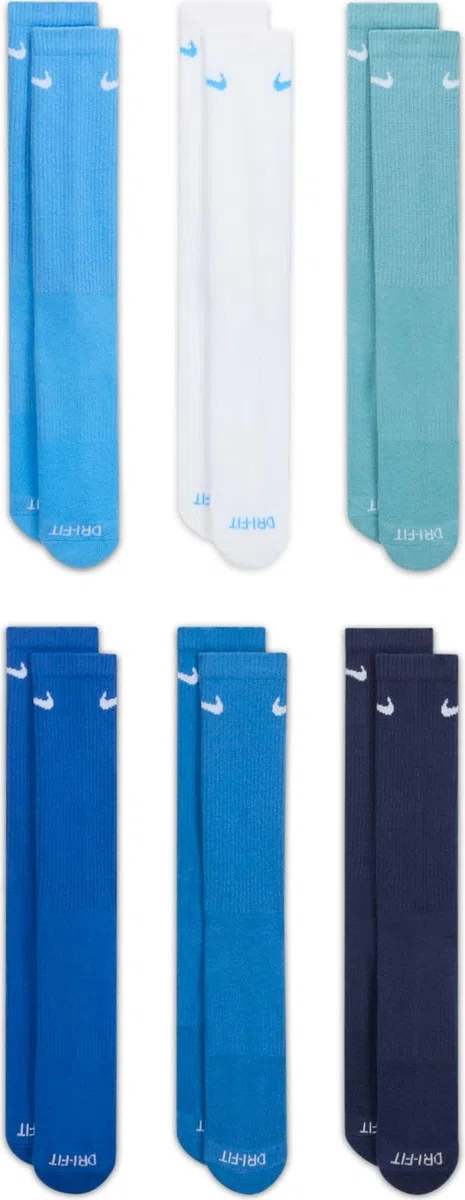 NIKE Nike Everyday Plus Cushioned Crew-trainingssocken (6 Paar) Calze da allenamento equipaggio Unisex - Adulto