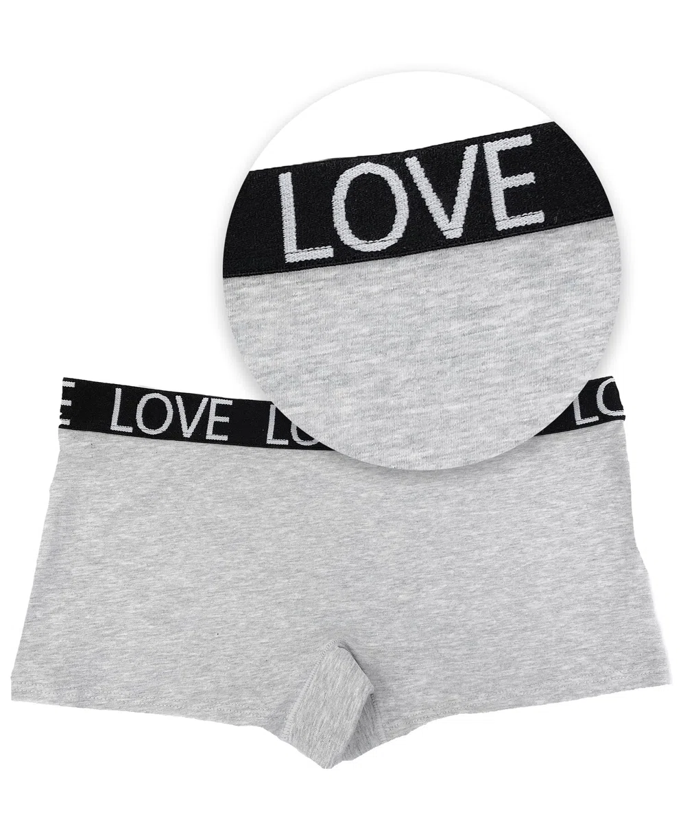Channo Set per Ragazza in Cotone Intimo: Top senza ferretto con spalline larghe e slip a culotte confezione da 3 pezzi