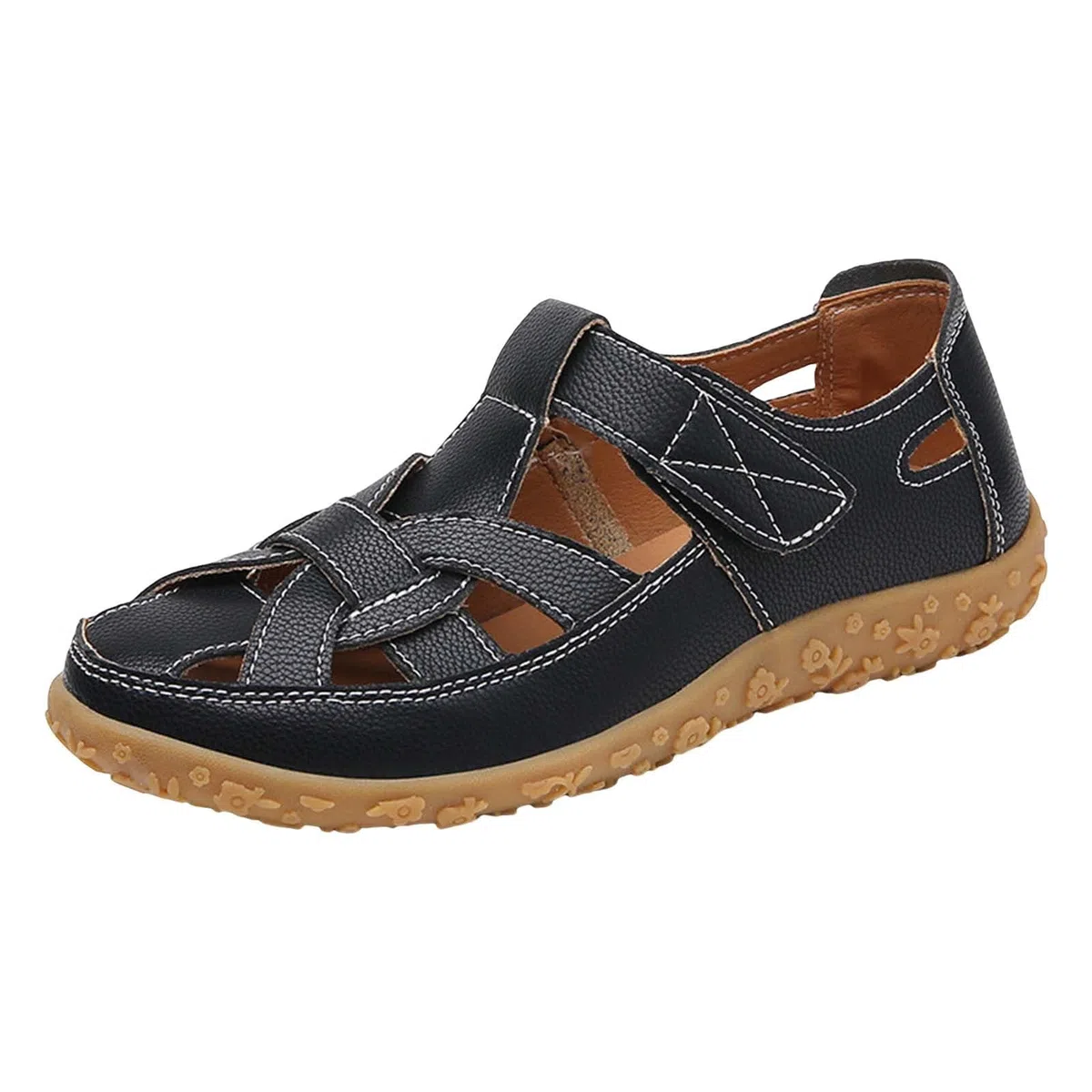 Sandali Chiusi Davanti Donna Estive Eleganti con Zeppa Leggere Comodi Sandali Ortopedici Chiuse Moda Sandalo con Strappo Bassi Antiscivolo Morbido Scarpe da Camminata Sandalo Sportivo Trekking 2025