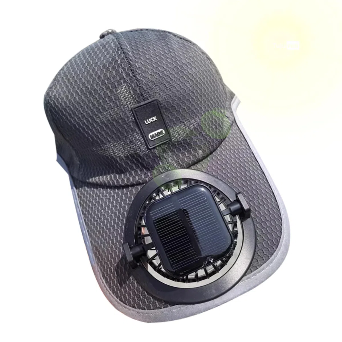 Unisex Solar Fan Cooling Hat, Ricaricabile USB, con Ventilatore Solare E Display A LED, Anti-UV All'aperto, Berretto da Baseball Regolabile E Regolabile per La Pesca in Spiaggia, Il Golf, Il Ciclismo