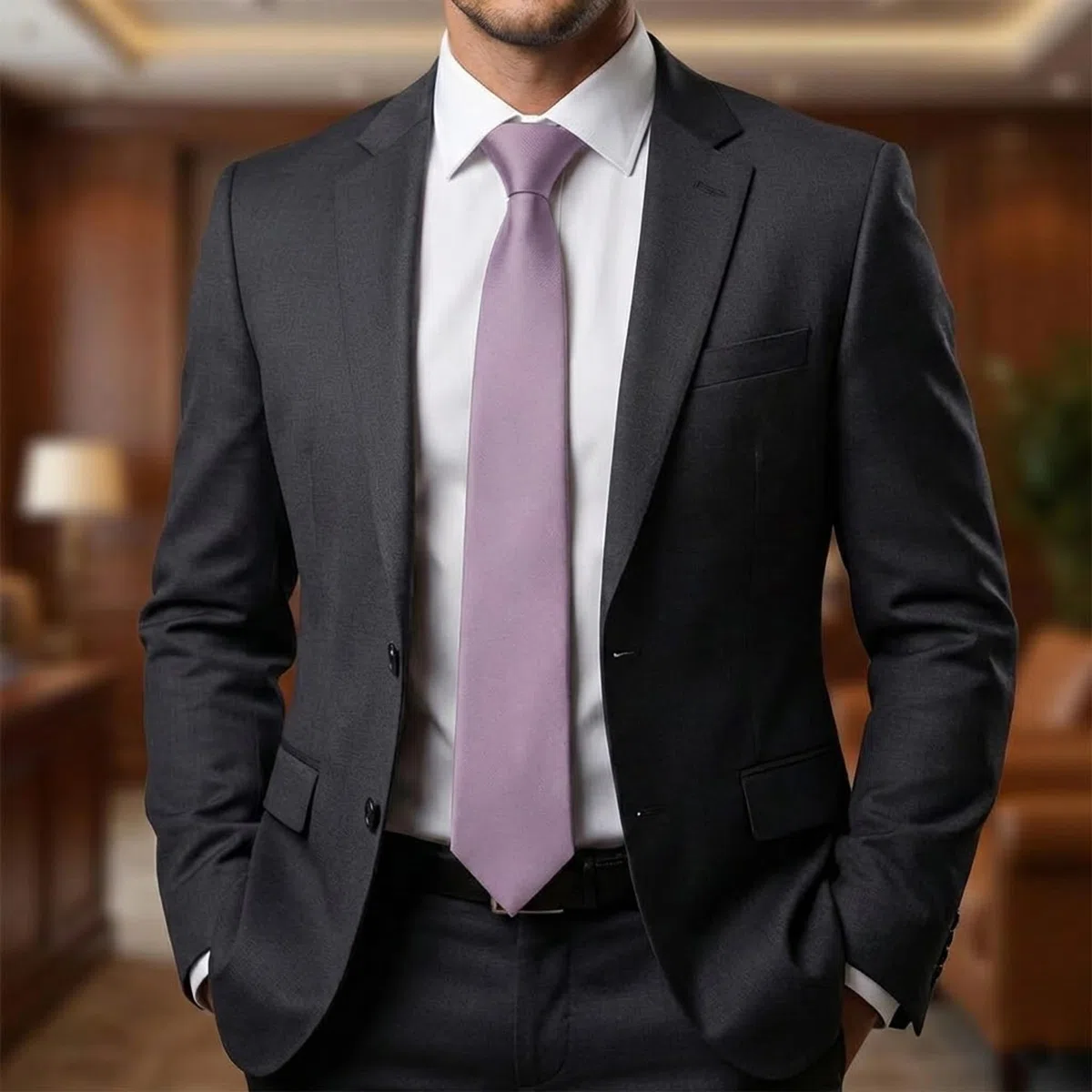 TigerTie - Cravatta - Basic - Uomo