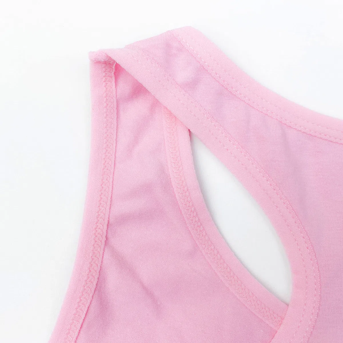Channo Set per Ragazza in Cotone Intimo: Top senza ferretto con spalline larghe e slip a culotte confezione da 3 pezzi