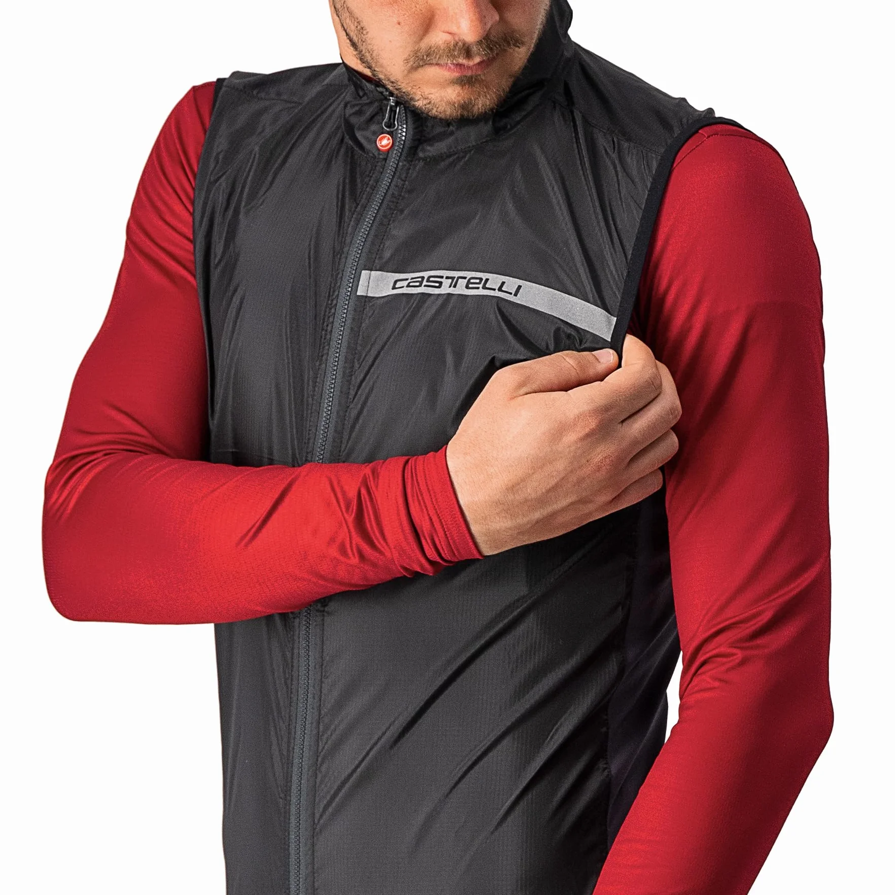CASTELLI Gilet sportivo da uomo Squadra Stretch Vest (confezione da 1)