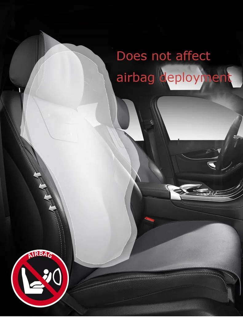 Set Coprisedile Auto per VW Polo New Polo GTI Plus TSI Cross Fresh, Pelle Scamosciata Ultra Sottile Cuscino Protettivo per Seggiolino Auto Tappetino Traspirante Antiscivolo,D Blue