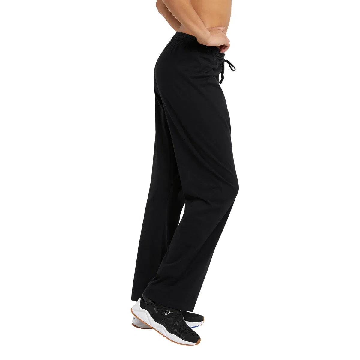Champion - Pantalone Jersey, Pantaloni di Cotone, Pantaloni della Tuta da Donna con Coulisse, Pantaloni della Tuta da Donna, 78,7 cm Donna