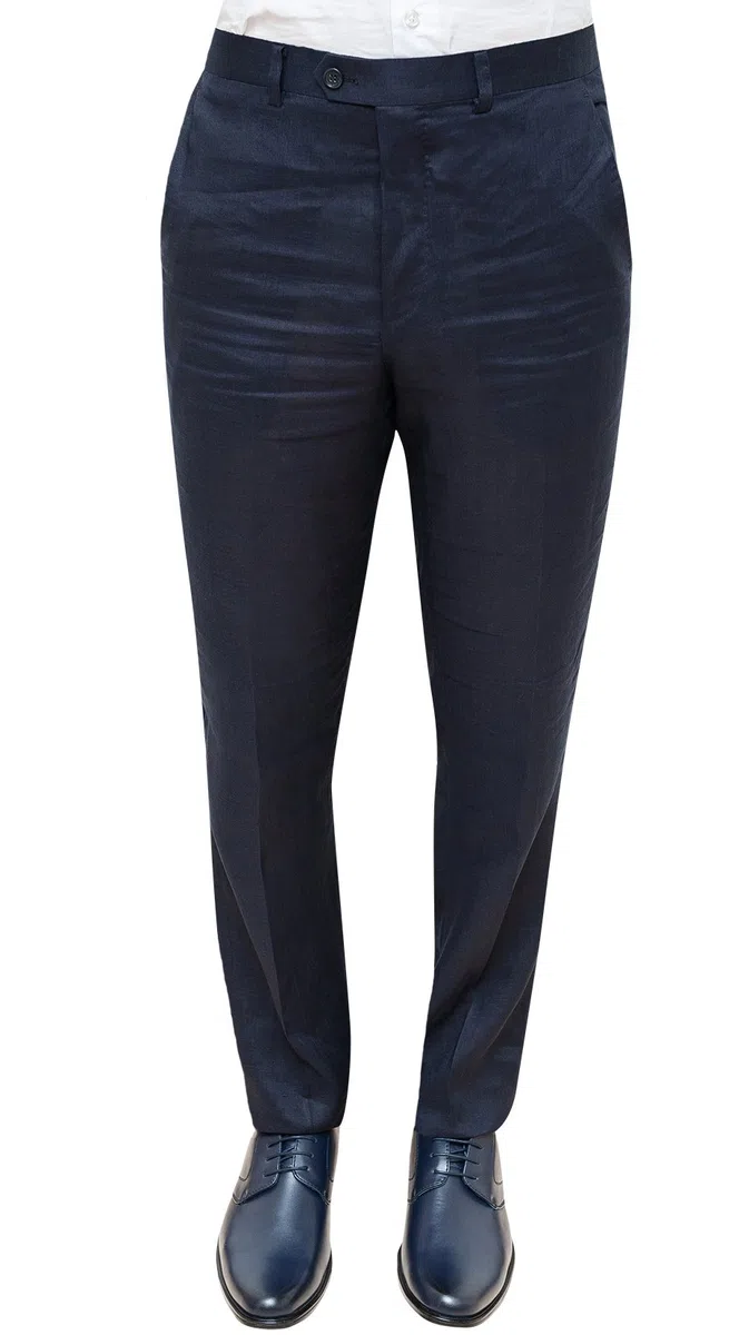 Pantaloni Uomo in Lino sartoriali Estivi Casual Eleganti