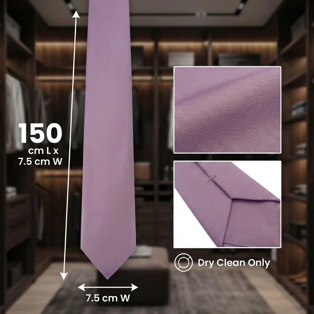 TigerTie - Cravatta - Basic - Uomo