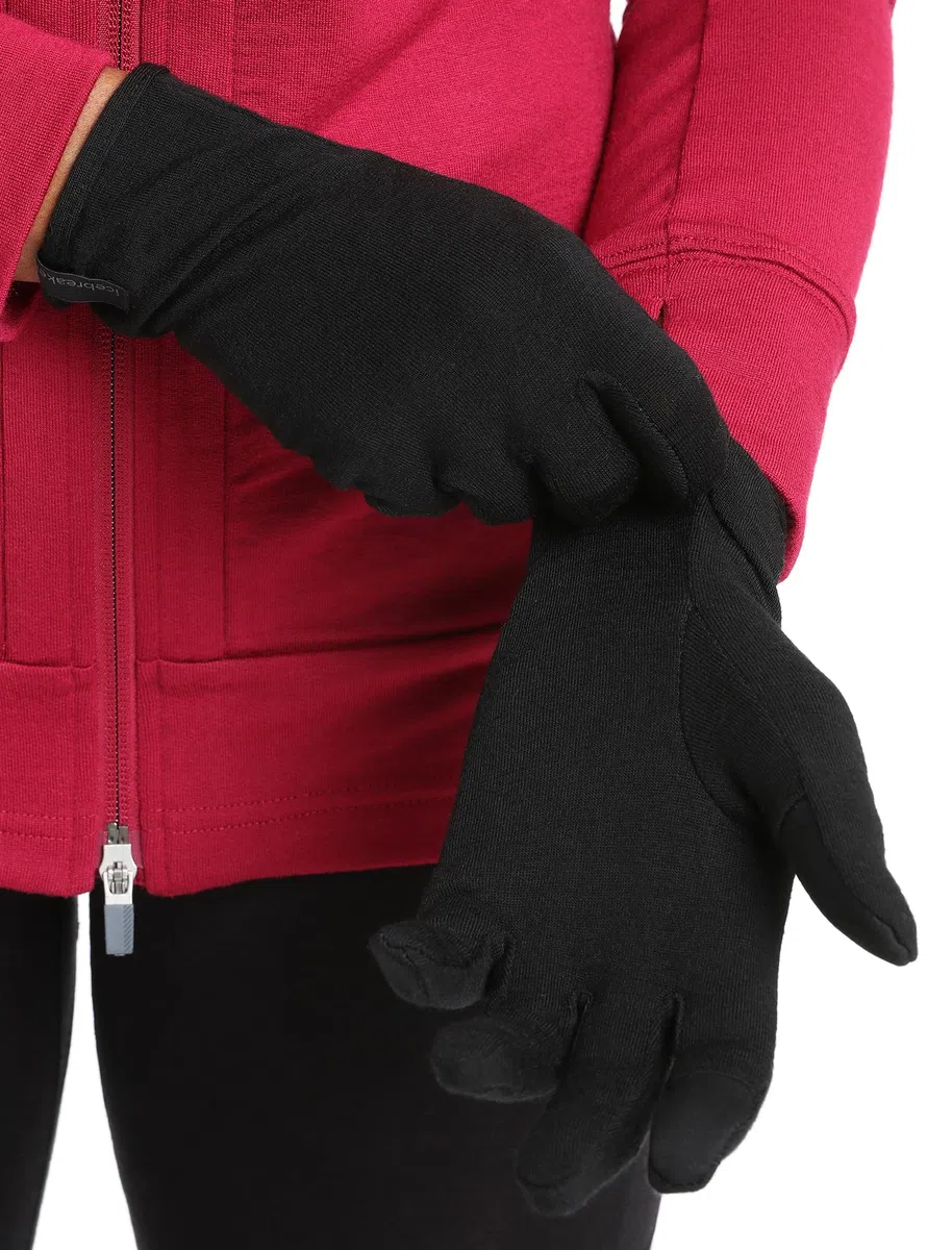 Icebreaker Guanti invernali unisex in lana 260 Tech per uomo o donna (confezione da 1)