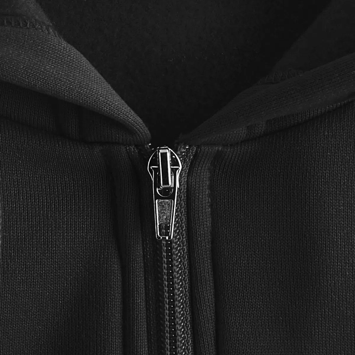 Crop Zip Up Felpa con Cappuccio da Donna Casual Tinta Unita Manica Lunga Cerniera con Cappuccio Felpe ritagliate
