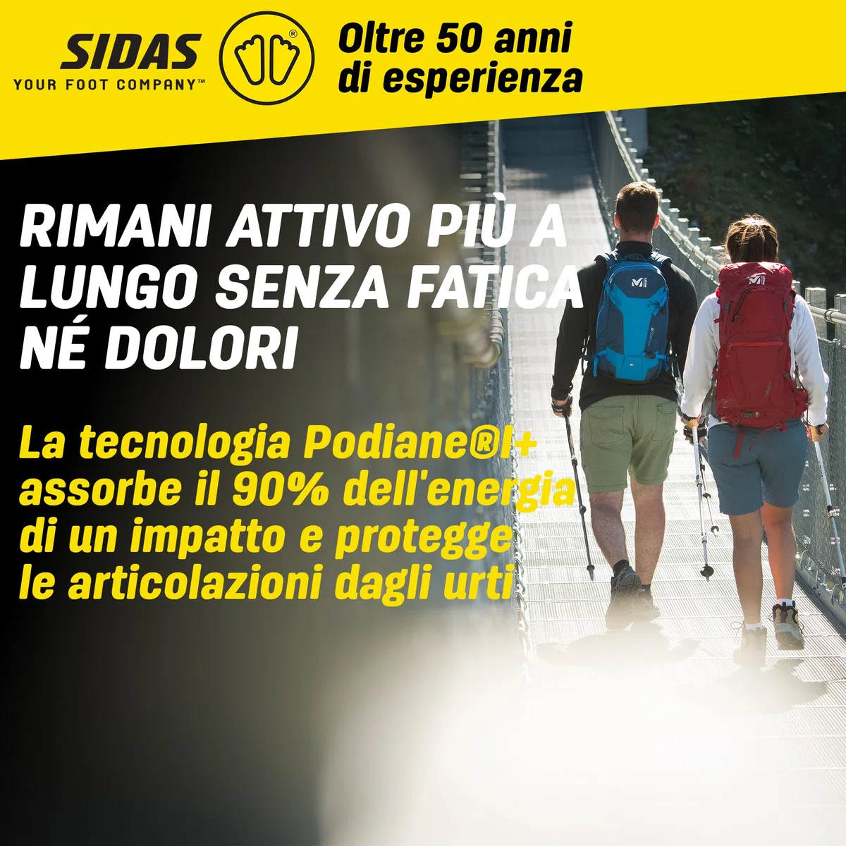 Sidas Max Protect Move Support, Solette Multisport Unisex Adulto