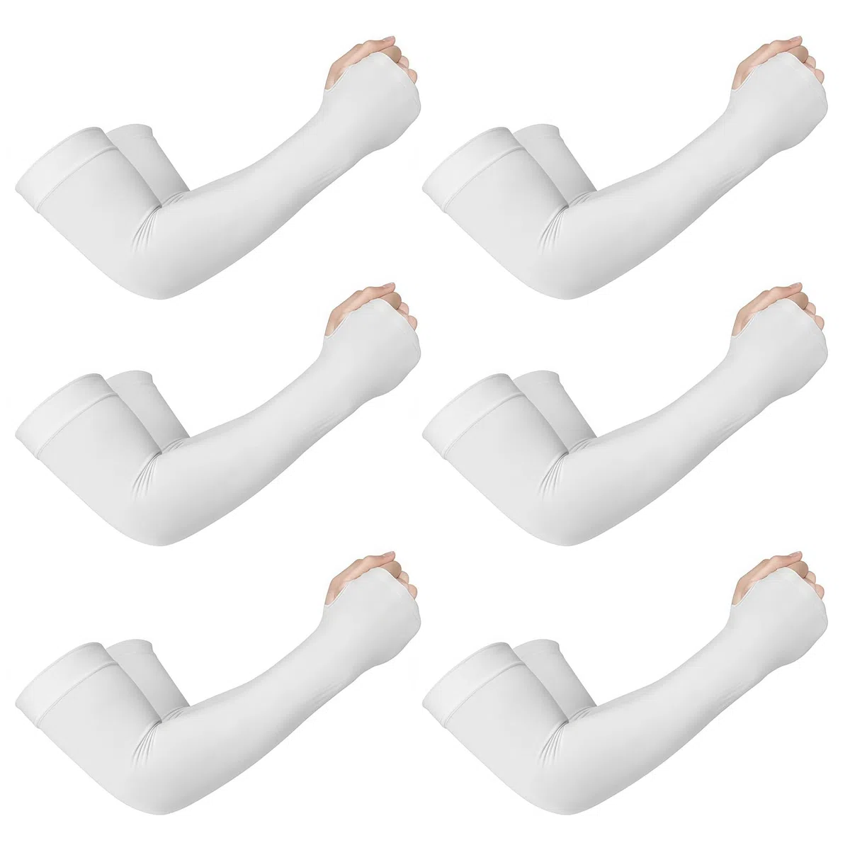 Manicotti Braccia Anti UV Manicotto Braccio, Manicotti Pallavolo Ideali per Ciclismo Calcio Padel Beach Volley, Compressione Maniche per Braccia Copri Tatuaggi per Uomo