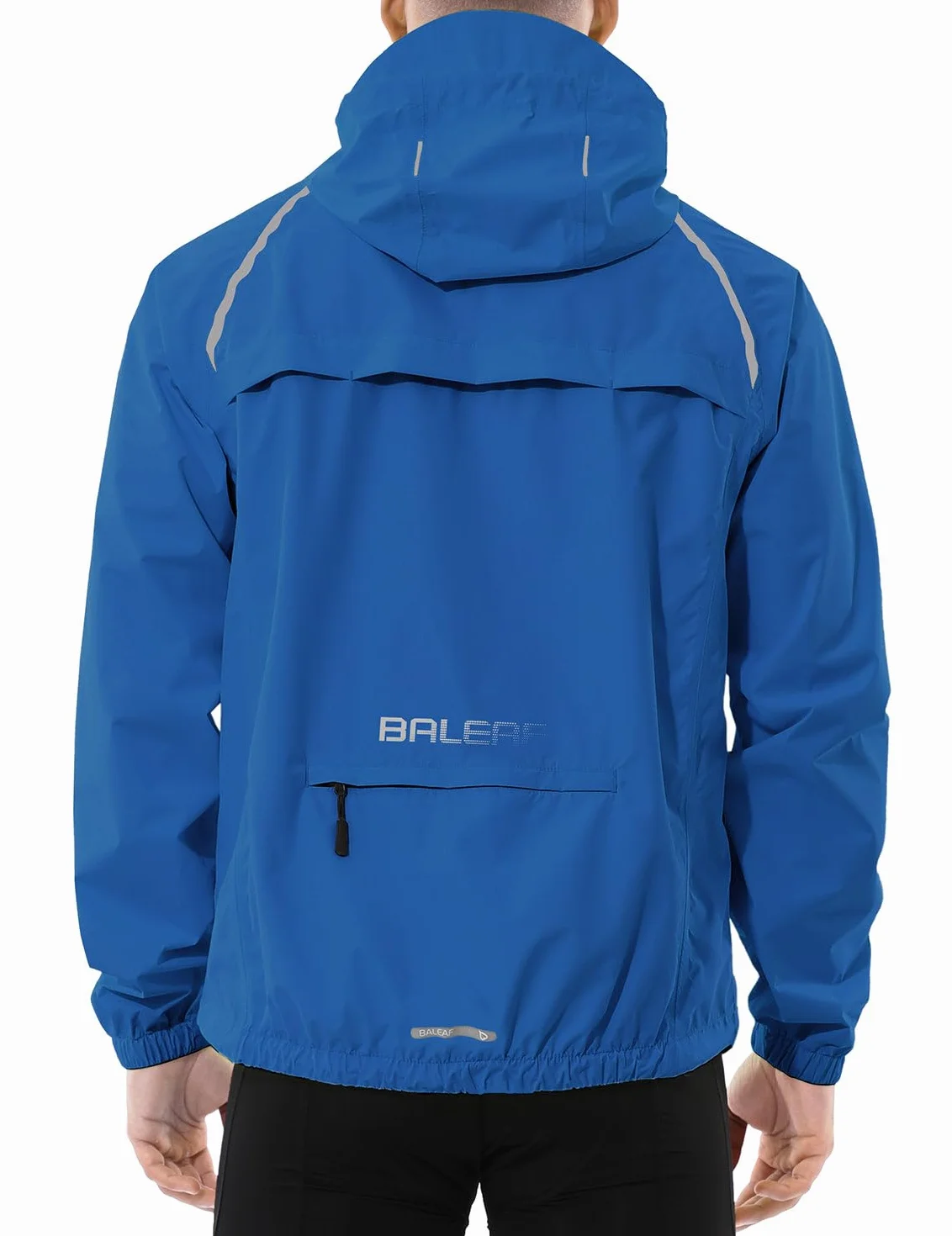 BALEAF Giacca da ciclismo da uomo, impermeabile, traspirante, giacca a vento, giacca a vento leggera, da trekking, giacca da ciclismo