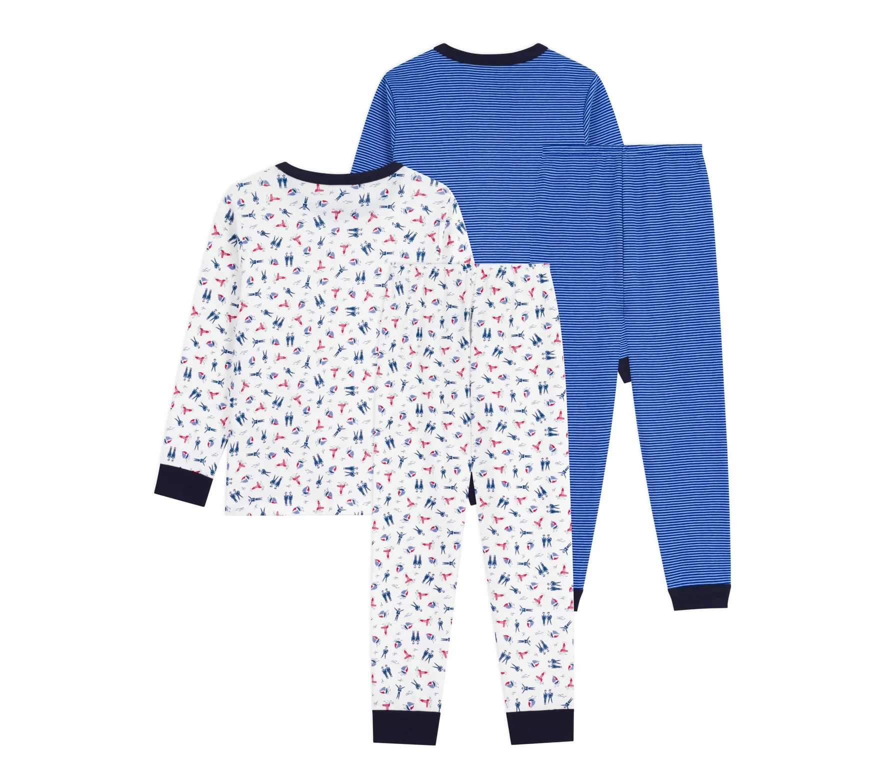 Petit Bateau Lot Petitm Abbigliamento Notte Bambini e Ragazzi (Pacco da 2)