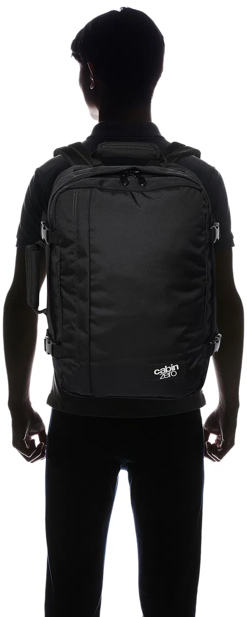 CABINZERO Classic Backpack 36L Zaino Unisex Adulto (confezione da 1), Nero, talla unica, Classico