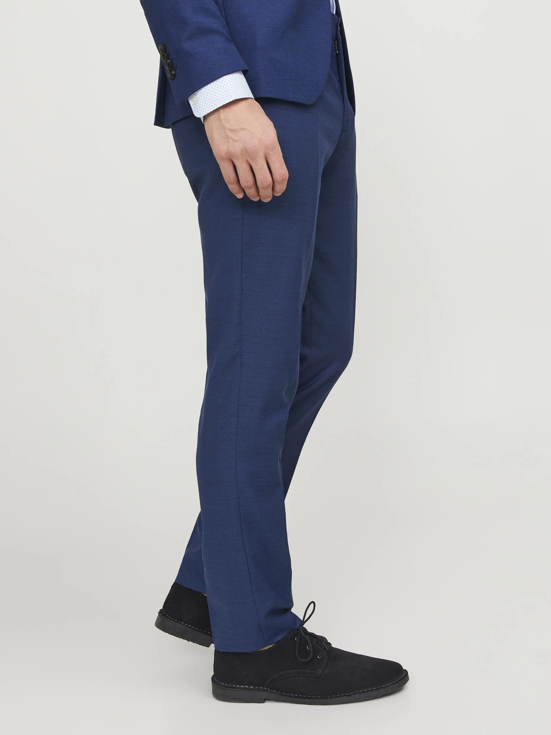 JACK & JONES Jprsolaris Trouser Noos, Pantaloni eleganti Uomo, Blu (Medieval Blue Medieval Blue), 58