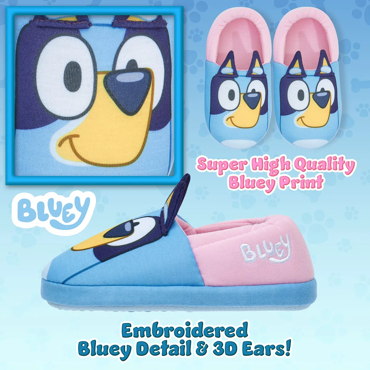 BlueY Pantofole Bambina Invernali da Casa Pantofole Bimba Chiuse Antiscivolo 23-32