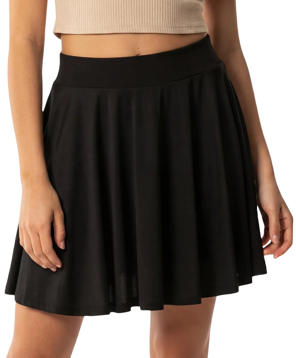 Gonna da ragazza, alla moda, con pantaloncini interni, per scuola, tempo libero e feste