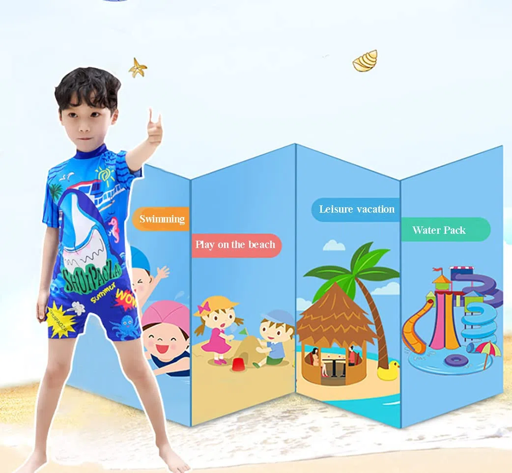 Costume da bagno per ragazzi da 2 a 11 anni Costume intero da dinosauro squalo con cuffia da nuoto