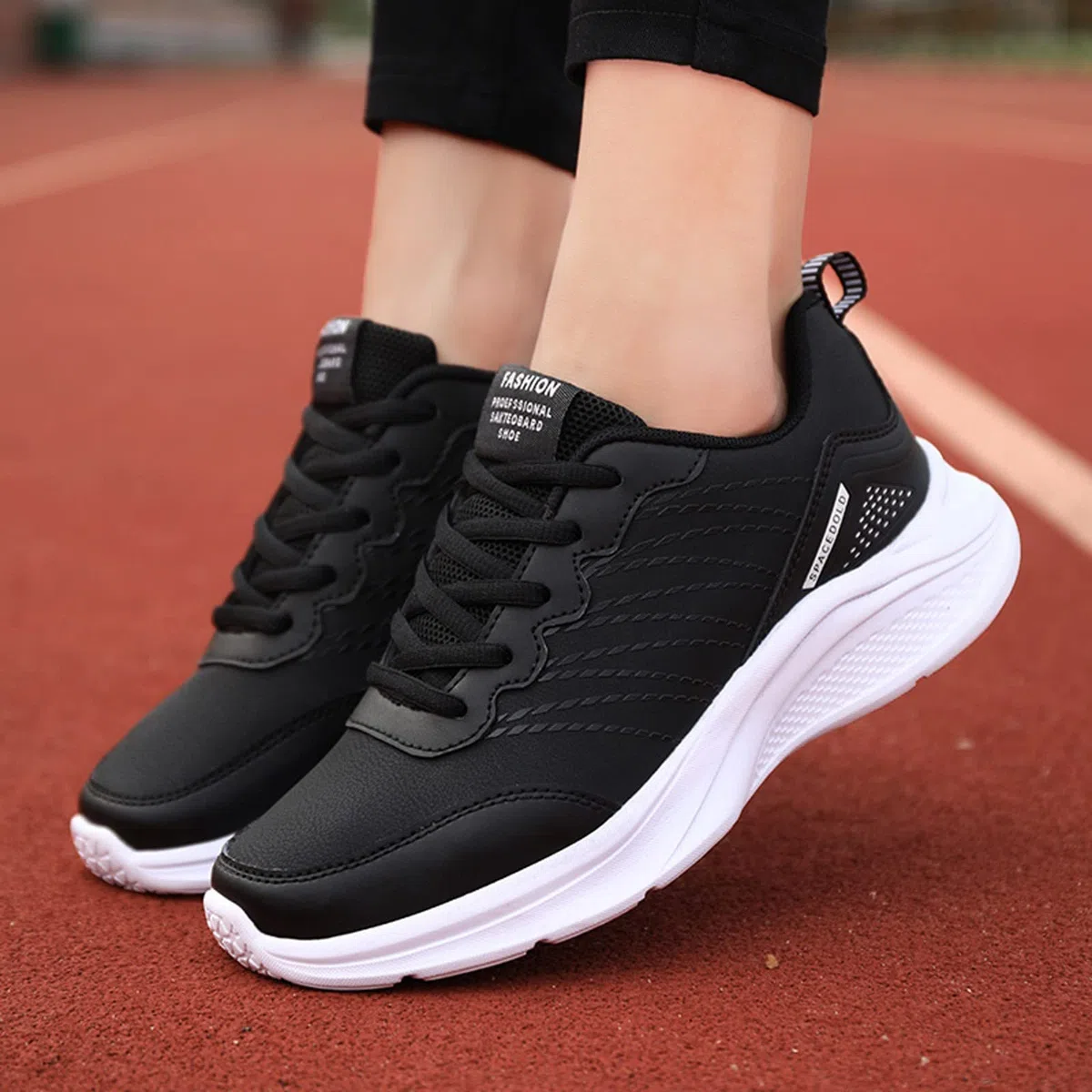 Scarpe da ginnastica da donna, per camminare, per il tempo libero, scarpe da ginnastica leggere, per attività all'aria aperta, per il fitness, palestra, comode da jogging, per lo sport, trekking,
